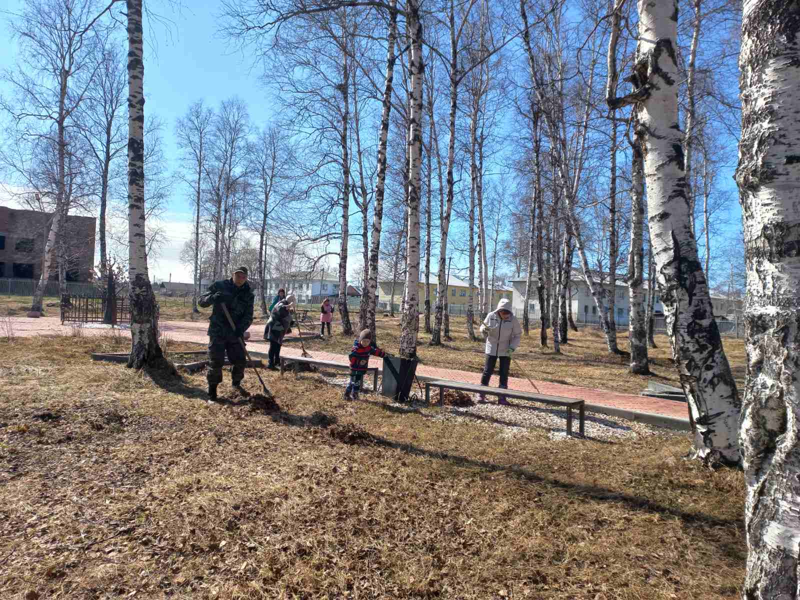 Месячник по санитарной уборке и благоустройству территории МО СП «Выдринское».